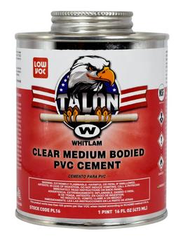 16 oz. Medium Bodied Low VOC PVC White Pipe Cement