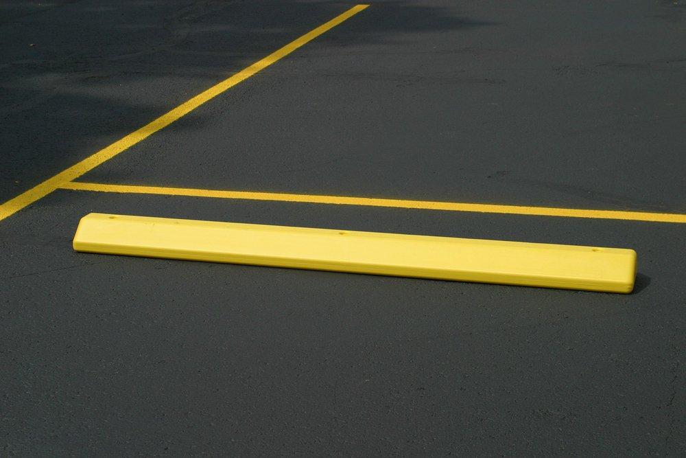 Eagle Yellow Parking Stop 