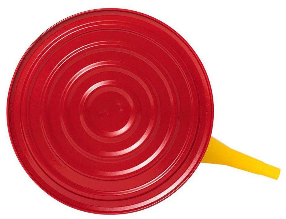 Eagle Red Hot Dipped Galvanized Safety Can for Storage in Red 