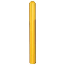 56 x 4 in. Plastic Bumper Post in Yellow