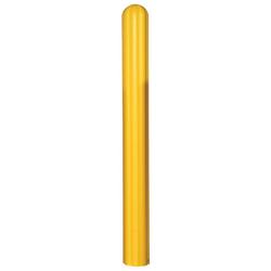 56 x 4 in. Plastic Bumper Post in Yellow