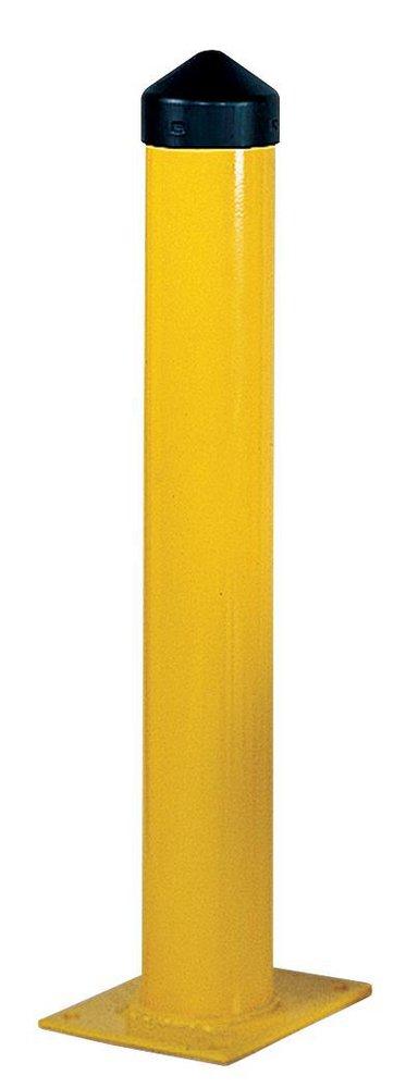 Eagle Yellow 4 in. Steel Bumper Post in Yellow 