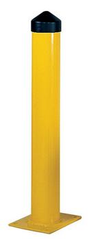Eagle Yellow 4 in. Steel Bumper Post in Yellow 