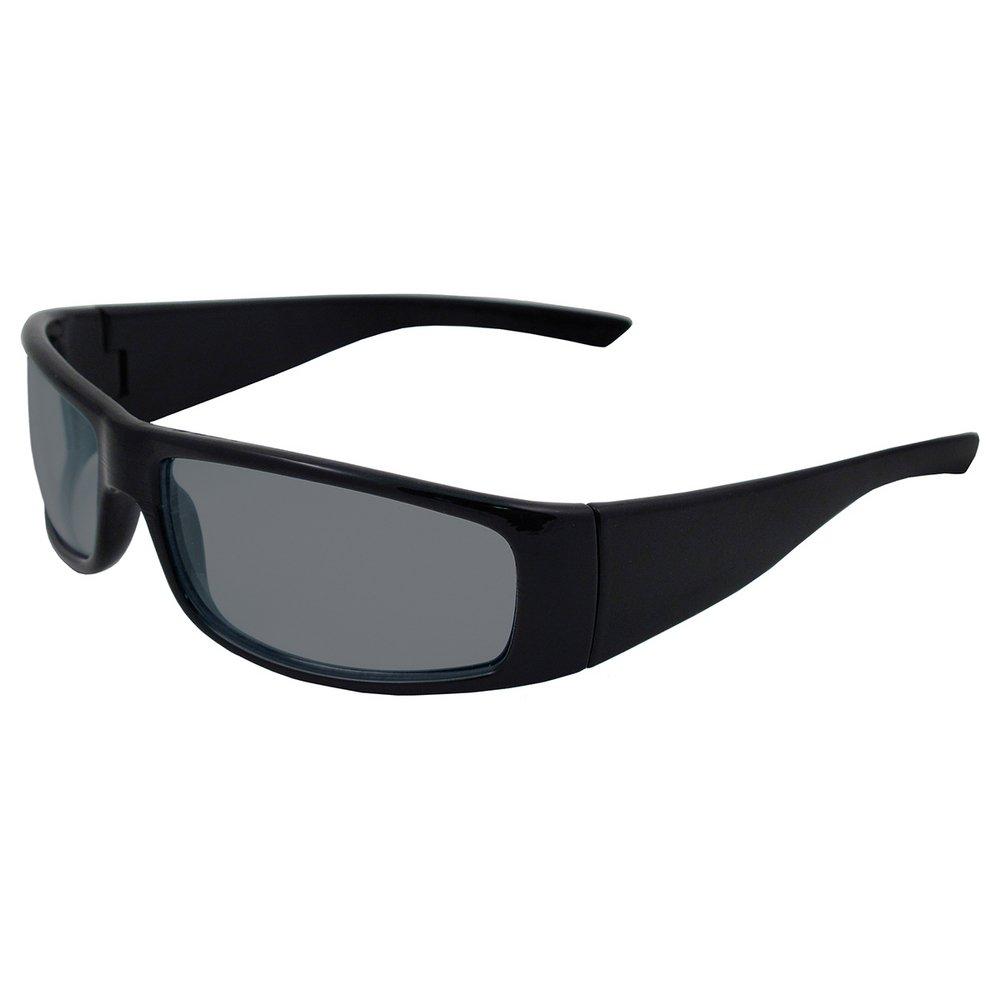 ERB Safety Black Safety Glasses with Black Frame 