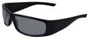 ERB Safety Black Safety Glasses with Black Frame 