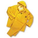 0.35mm 2XL Size Rainsuit in Yellow