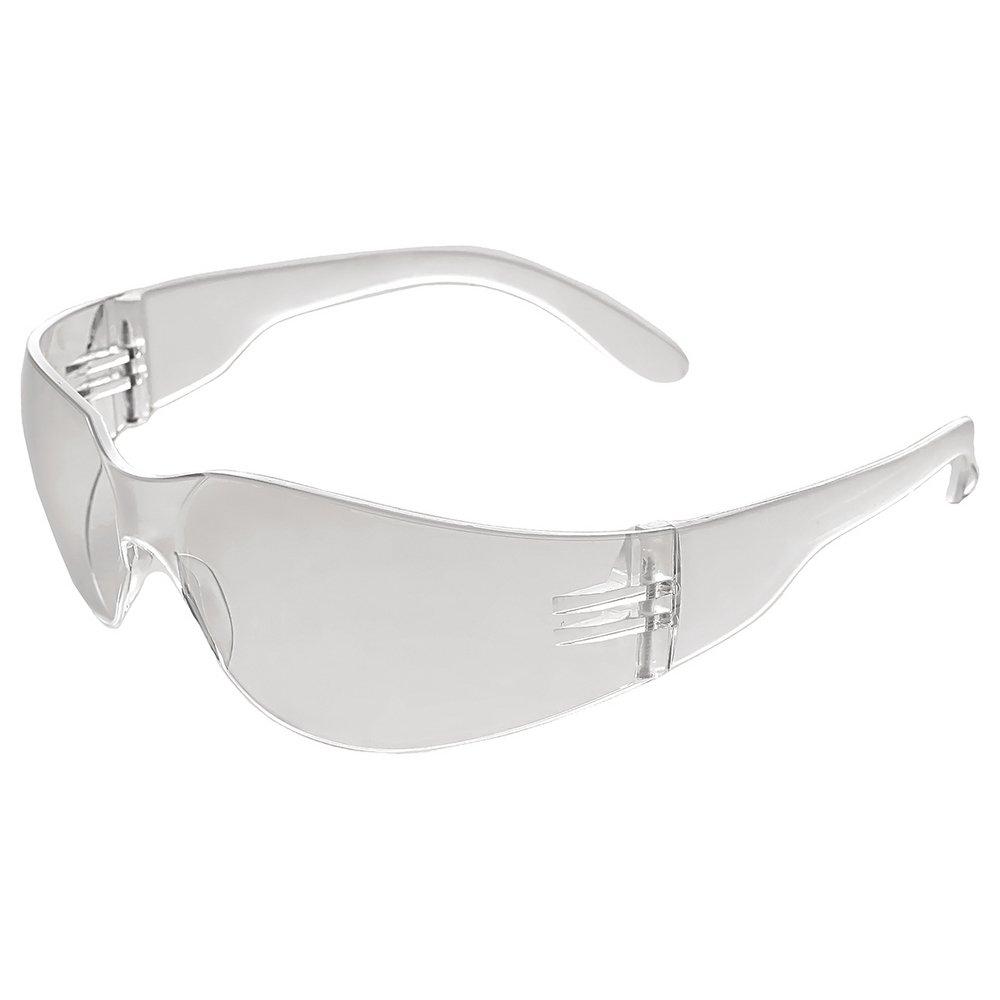 ERB Safety Clear Safety Glasses with Clear Frame 