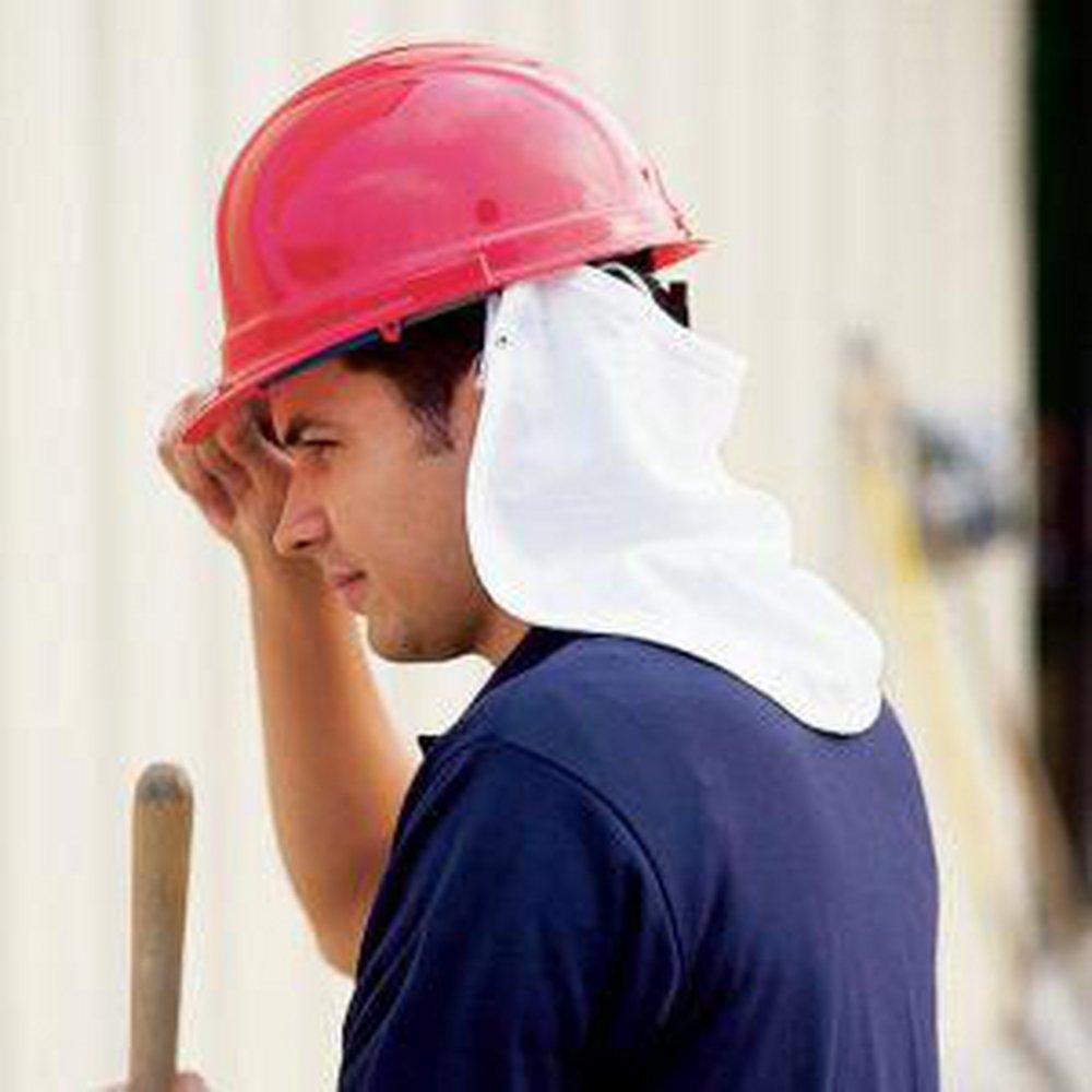 ERB Safety White Cloth Neck Shield 