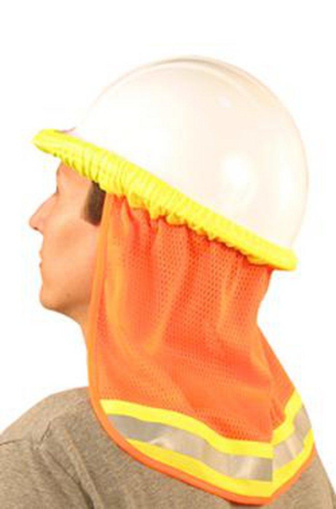 ERB Safety Hi-Viz Orange High-Visibility Mesh Neck Shield in Orange 