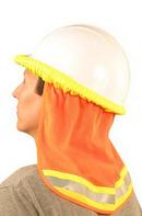 ERB Safety Hi-Viz Orange High-Visibility Mesh Neck Shield in Orange 