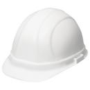 Cap Safety Helmet with Mega Ratchet in White