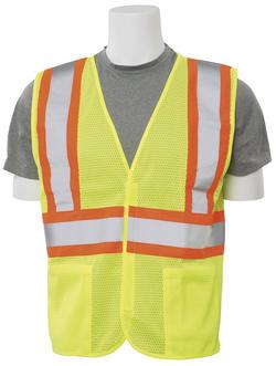 XL Cl2 Dot Vest Mesh Lime H&L