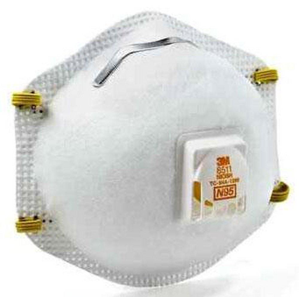ERB Safety Colorless N95 Disposable Particulate Respirator in Colorless 