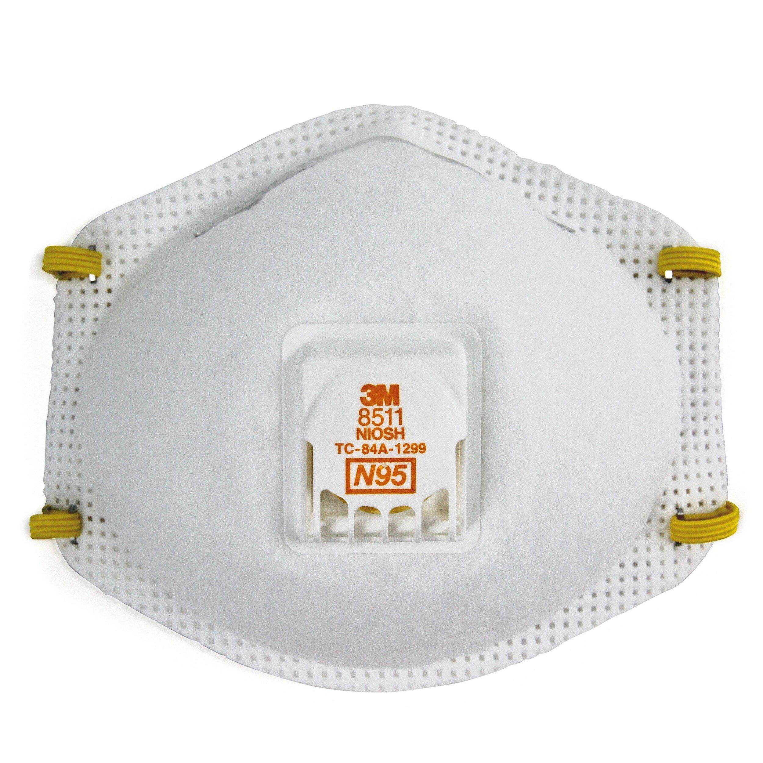 ERB Safety Colorless N95 Disposable Particulate Respirator in Colorless 