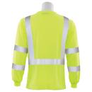 ERB Safety Hi-Viz Lime Long Sleeve Shirt in Hi-Viz Lime 