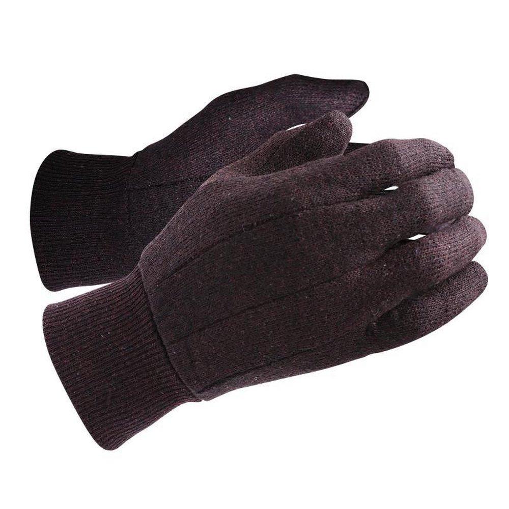 ERB Safety Brown Cotton Jersey Glove in Brown (12 Pair per Box) 