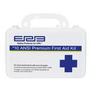 10-Person White Plastic Frame First Aid Kit