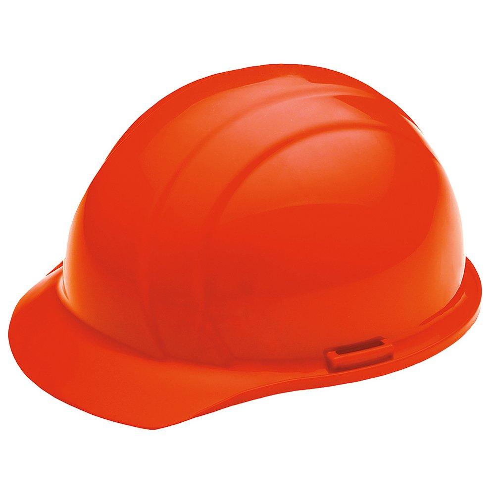 ERB Safety Hi-Viz Orange Cap Safety Helmet with Mega Ratchet 