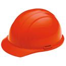 Cap Safety Helmet with Mega Ratchet in Hi-Viz Orange