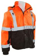 ERB Safety Hi-Viz Orange/Black Size XXXXL Safety Vest 