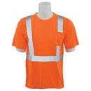 L Size High-Visibility T-Shirt in Orange