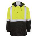 ERB Safety Hi-Viz Lime 4XL ANSI CL2 PARKA HIVIZ Lime *Z 