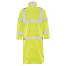 L Size Long Raincoat in Lime