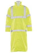 Hi-Viz Lime 4XL S163 CL3 LONG R/COAT LIME *Z 