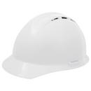 DeltaPlus White Size 6.5-8 Plastic Vented Hard Hat 