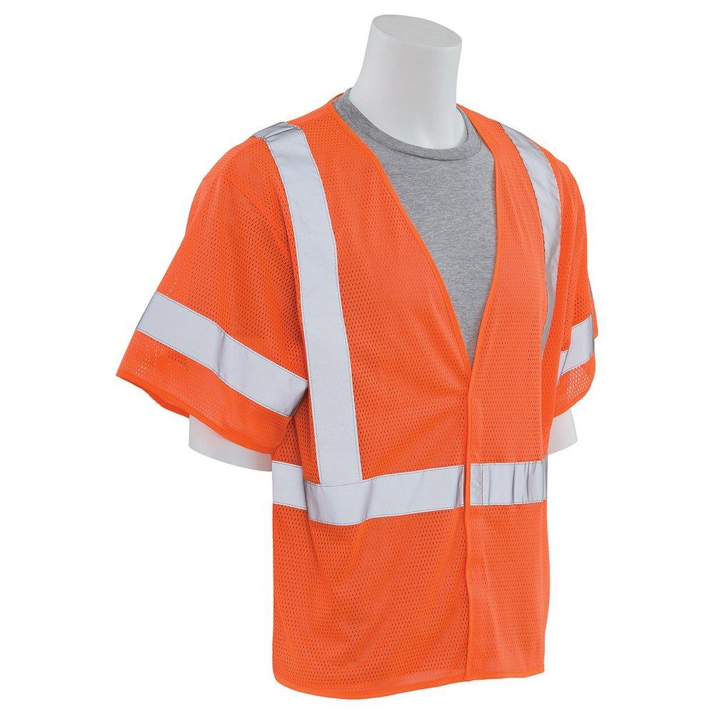 ERB Safety Hi-Viz Orange Size L Vest 