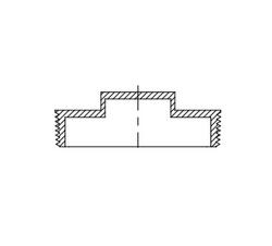 4 in. SDR 35 Plastic Cleanout Plug