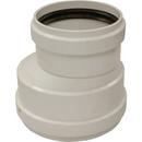 6 x 4 in. Gasket and Eccentric SDR 35 PVC Sewer Coupling