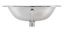 Thompson Hammered Nickel 3-Hole 1-Bowl Copper Undermount and Drop-In Lavatory Sink 