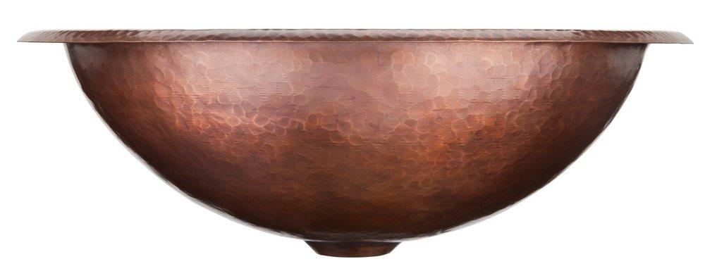 Thompson Antique Copper Dual Mount Basin 