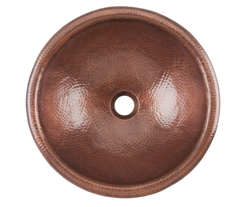 Thompson Antique Copper Dual Mount Basin 