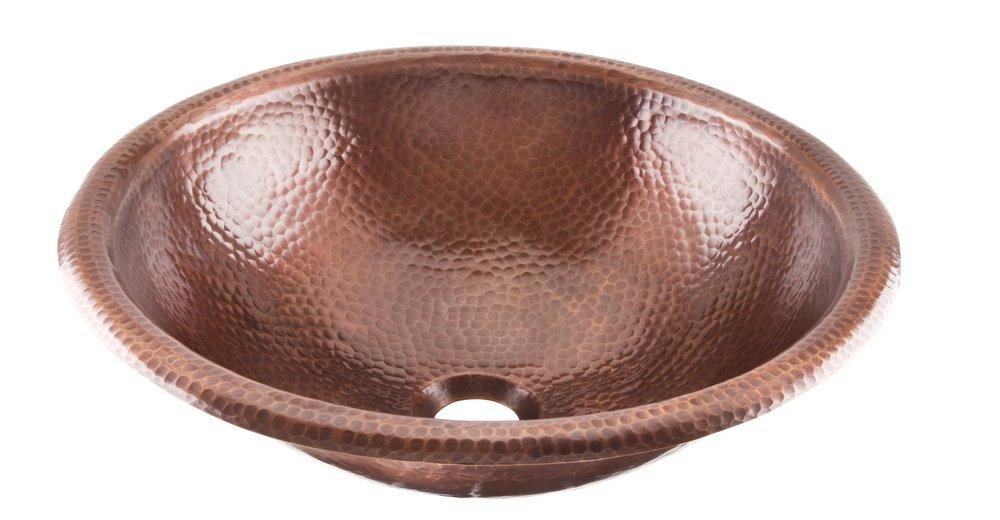 Thompson Antique Copper Dual Mount Basin 