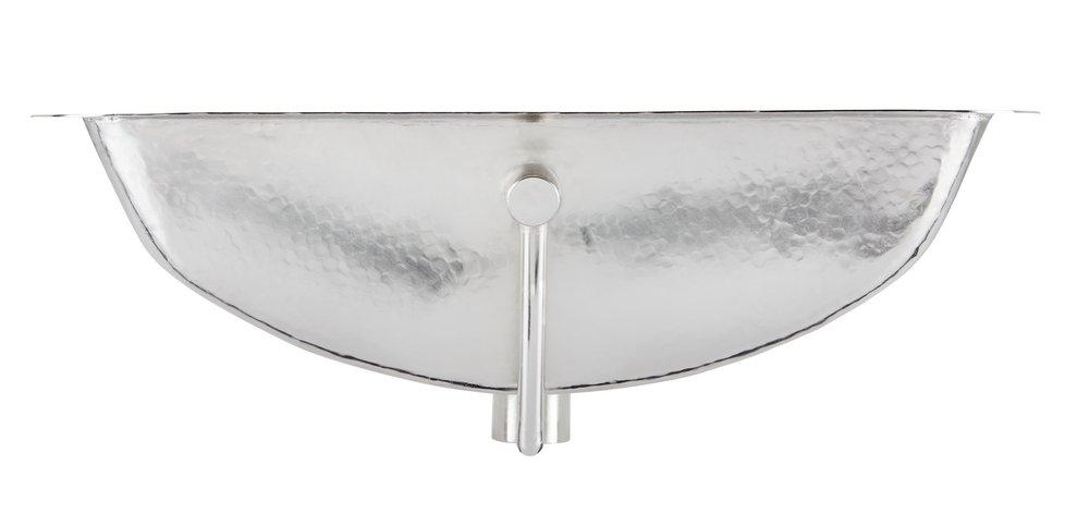 Thompson Hammered Nickel Undermount Basin 