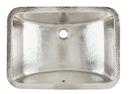 Thompson Hammered Nickel Undermount Basin 