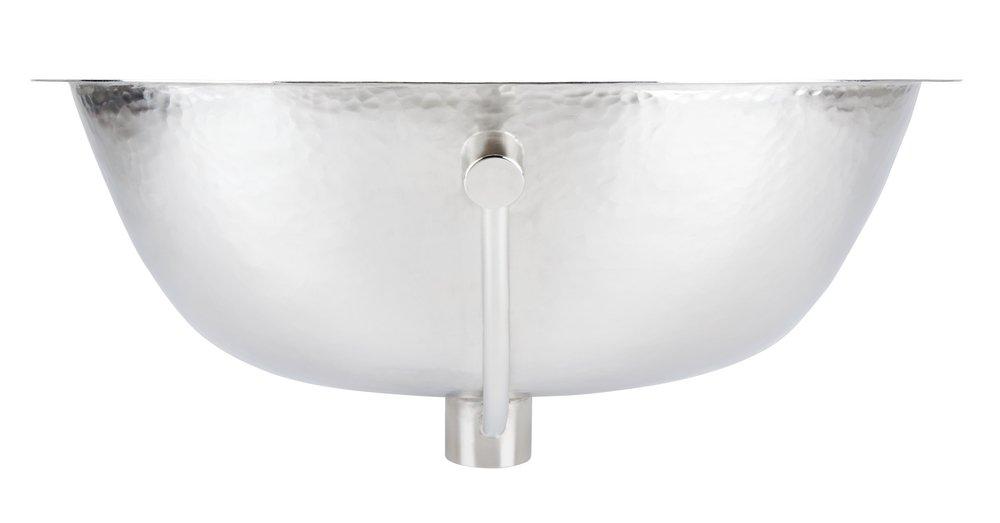 Thompson Hammered Nickel Undermount Basin 