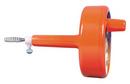 General Pipe Cleaners Orange Plastic Power Spin Drain Cleaner with Cable 