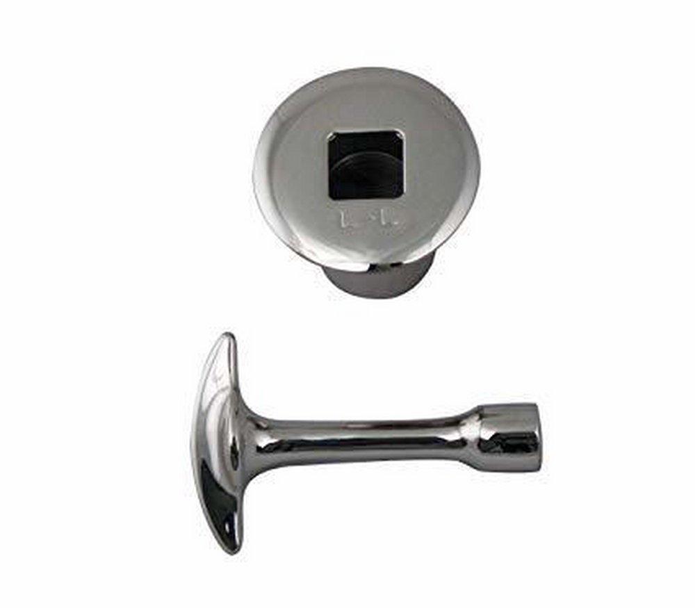 Champion-Arrowhead Polished Chrome Log-Lighter Valve 