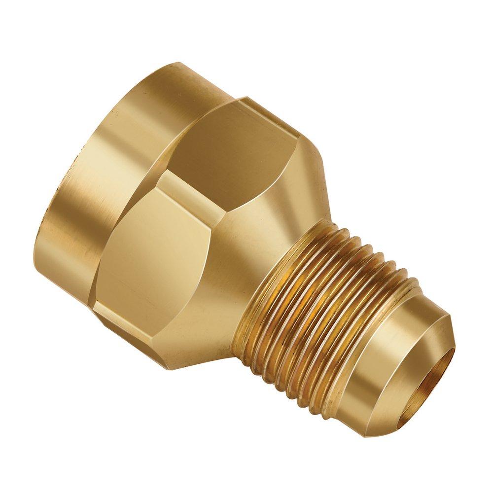 JB Industries 2-63/100 in. Flare x Female  Brass Reducing Adapter 