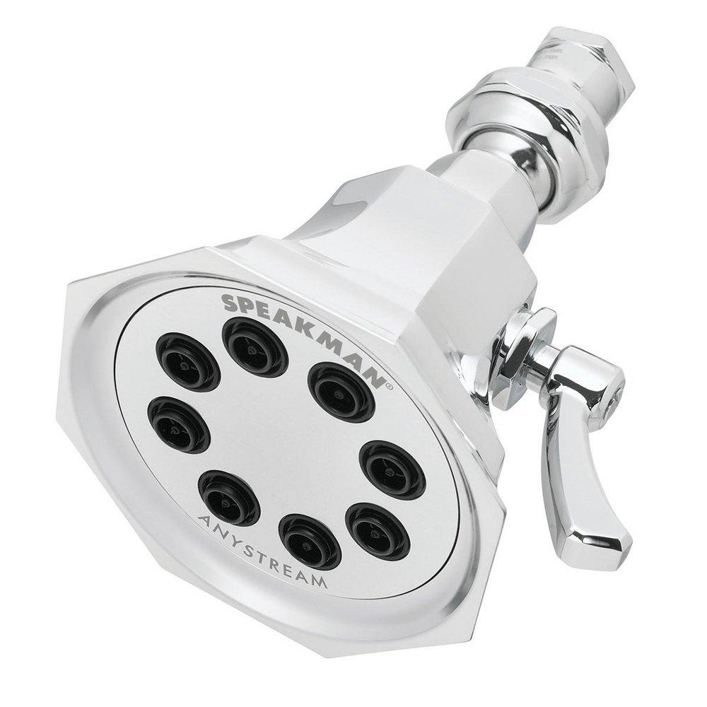 Speakman Polished Chrome 8-Jet High Pressure Showerhead 