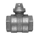3/4 in. FIP Ball Curb Valve Check