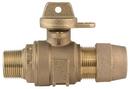 1 in. MIP x Grip Joint with Padlock Wing Ball Valve