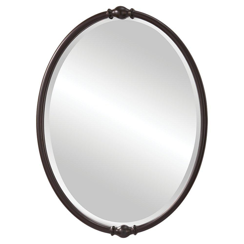 Visual Comfort & Co. Generation Lighting Oil Rubbed Bronze 32-7/8 in. Oval Mirror 