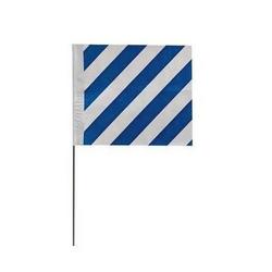 Marking Wire Flag in Blue and White