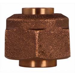 3/4 in. Compression Brass Nut