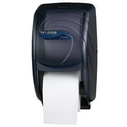 12-3/4 x 7-1/2 in. Toilet Tissue Dispenser in Black