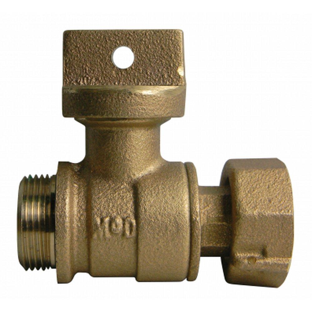 A.Y. McDonald Lead Law Compliant 3/4 K-HORN Swivel X K-HORN MALE Ball Valve 